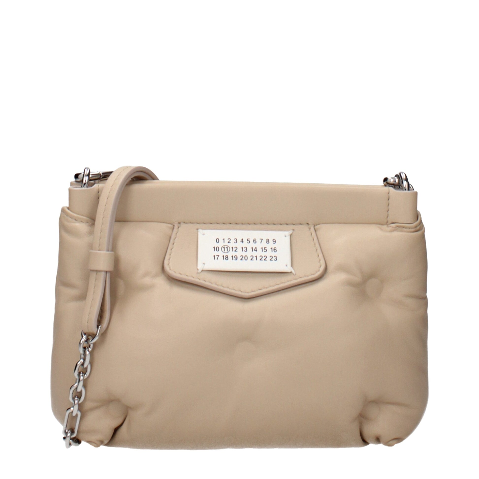 Maison Margiela Beige Leather Glam Slam Classique Mini Bag