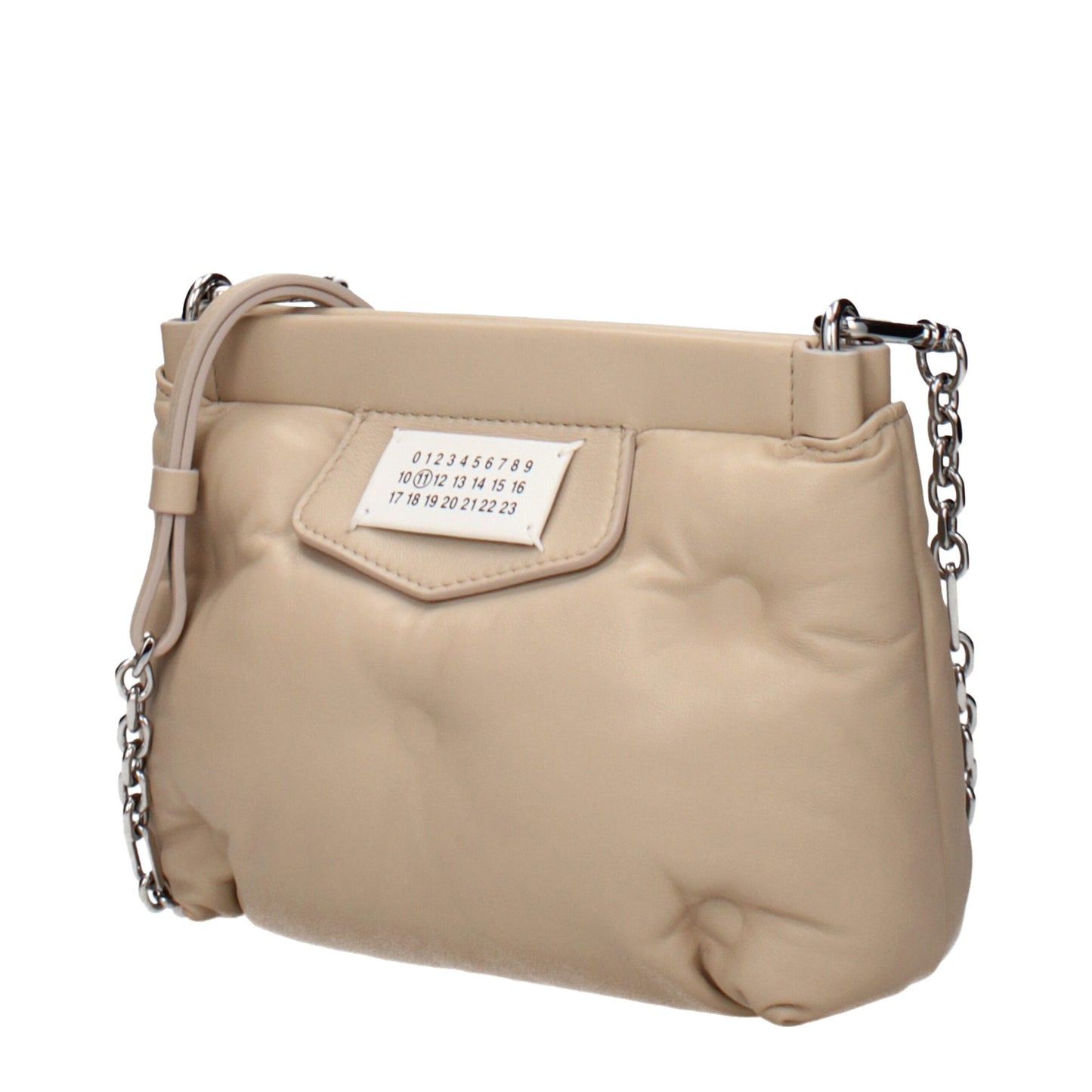 Maison Margiela Beige Leather Glam Slam Classique Mini Bag