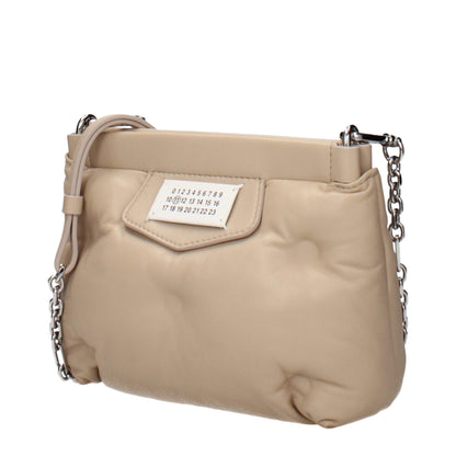 Maison Margiela Beige Leather Glam Slam Classique Mini Bag