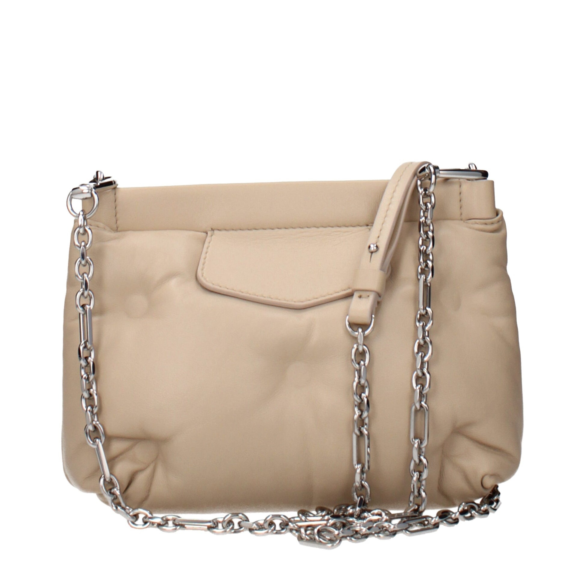 Maison Margiela Beige Leather Glam Slam Classique Mini Bag