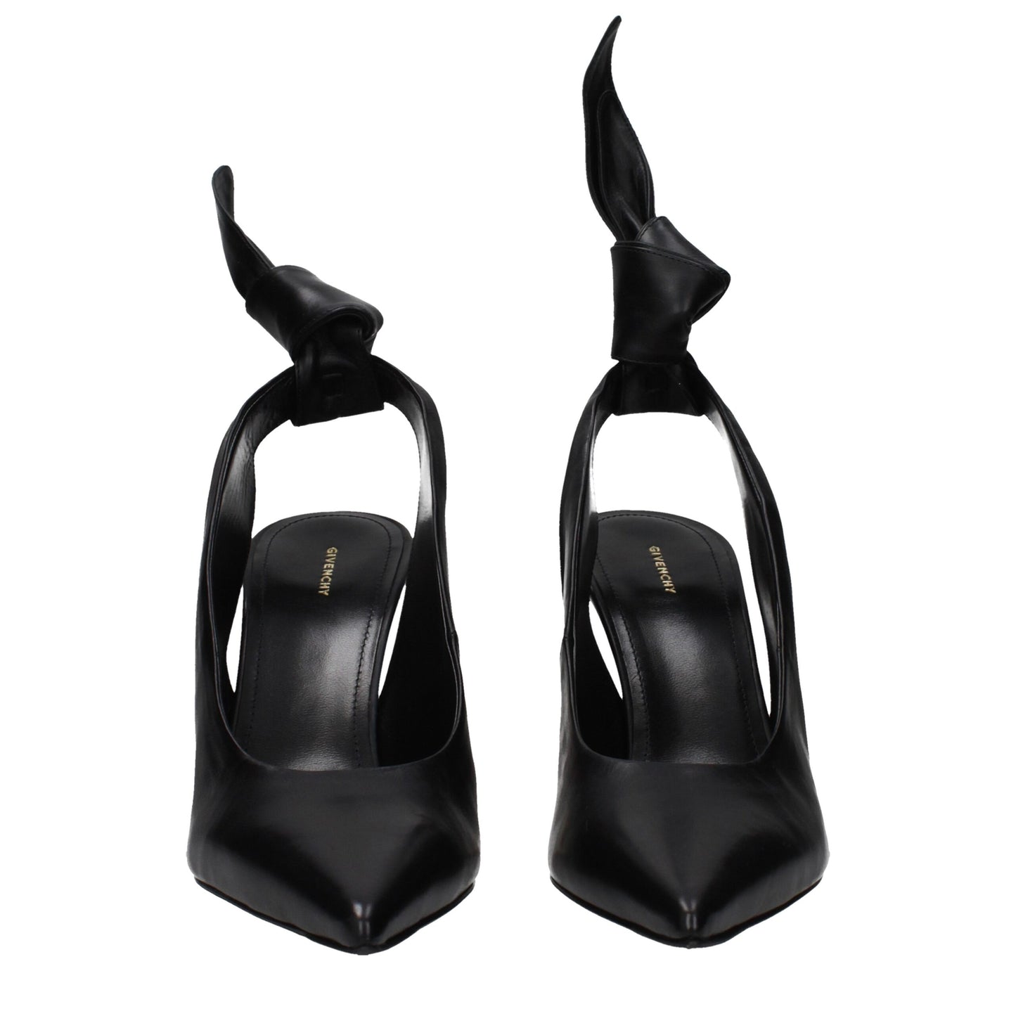 Givenchy Black Leather High Heel Pumps - Timeless Elegance Redefined