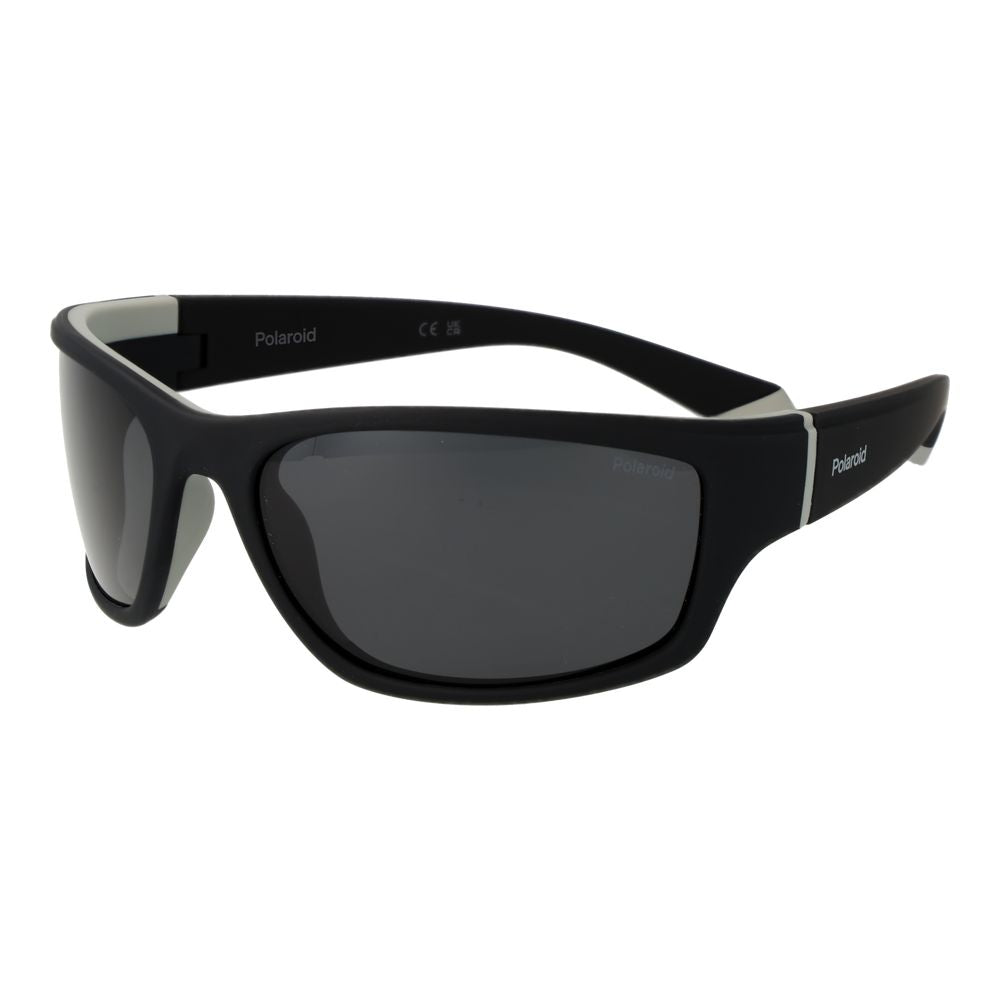 Polaroid Black Rubber Sunglasses for Men