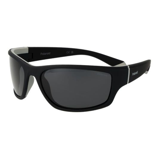 Polaroid Black Rubber Sunglasses for Men