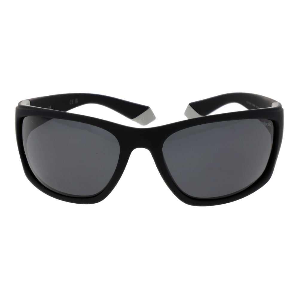 Polaroid Black Rubber Sunglasses for Men