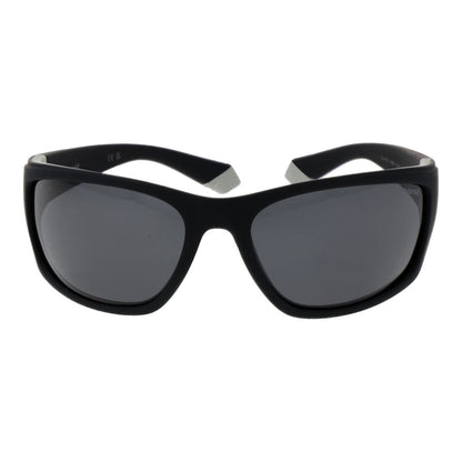 Polaroid Black Rubber Sunglasses for Men