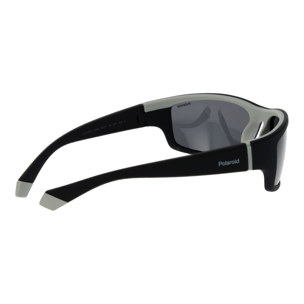 Polaroid Black Rubber Sunglasses for Men