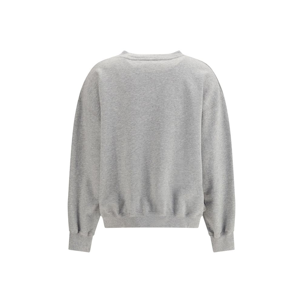 Ganni Gray Cotton Kitty Sweatshirt