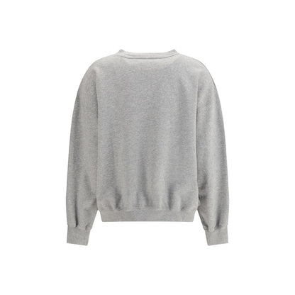 Ganni Gray Cotton Kitty Sweatshirt