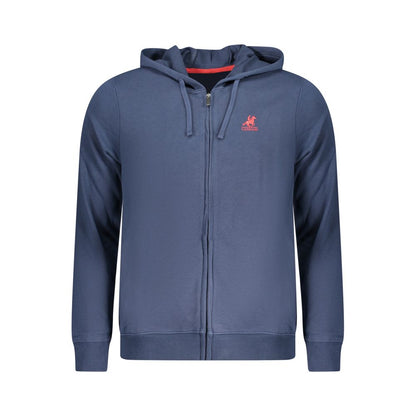 U.S. Grand Polo Blue Cotton Men's Hoodie