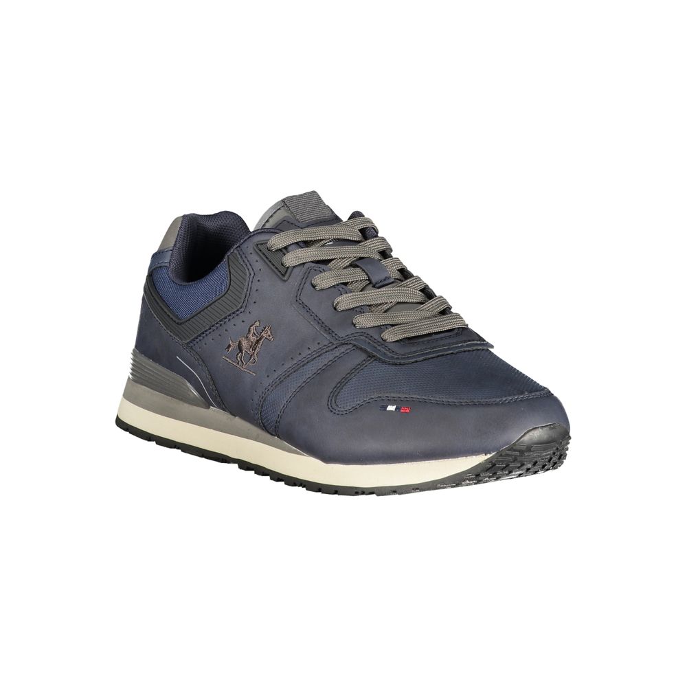 U.S. Grand Polo Blue Polyester Sneaker