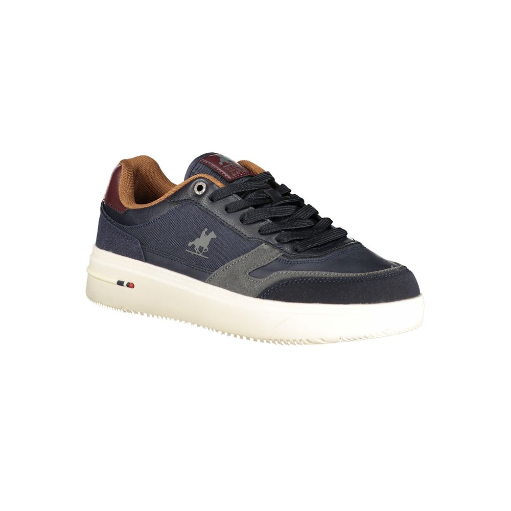 U.S. Grand Polo Blue Polyester Sneaker