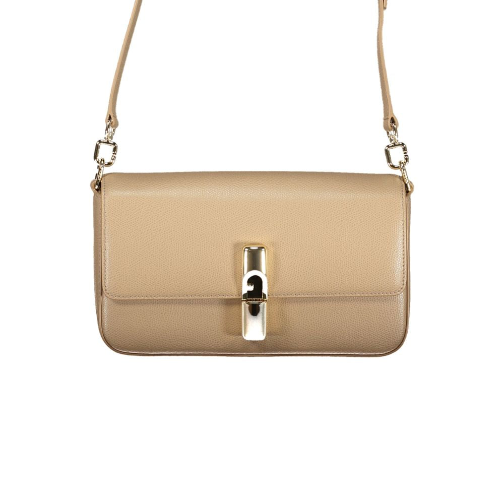 FURLA Iride Beige Leather Women Bag