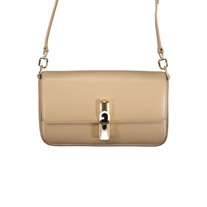 FURLA Iride Beige Leather Women Bag
