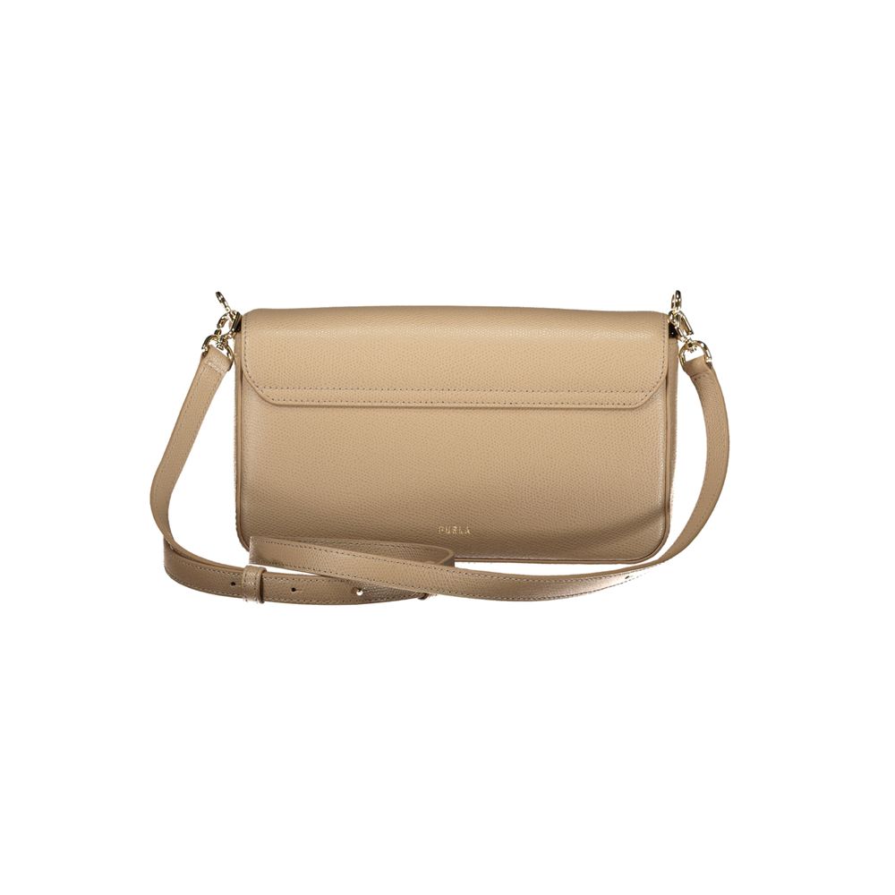 FURLA Iride Beige Leather Women Bag