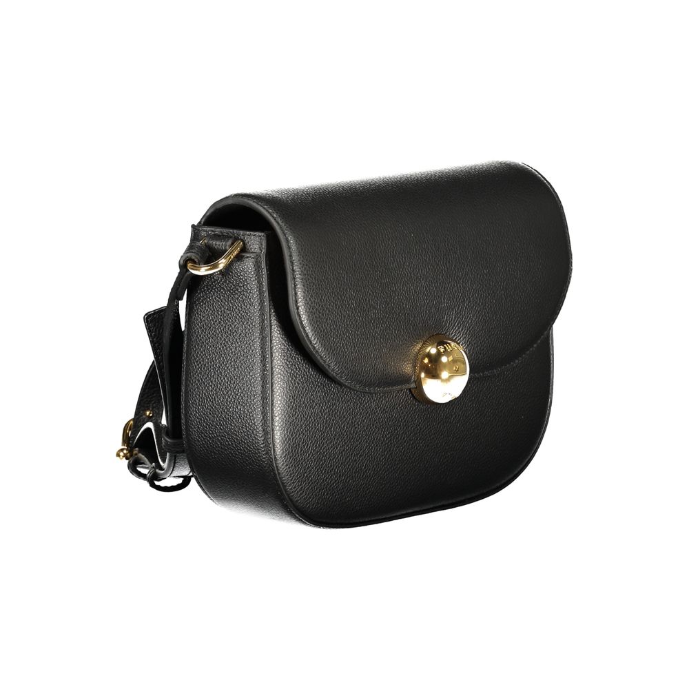 FURLA Black Leather Women Crossbody - Rosso Drop Bag