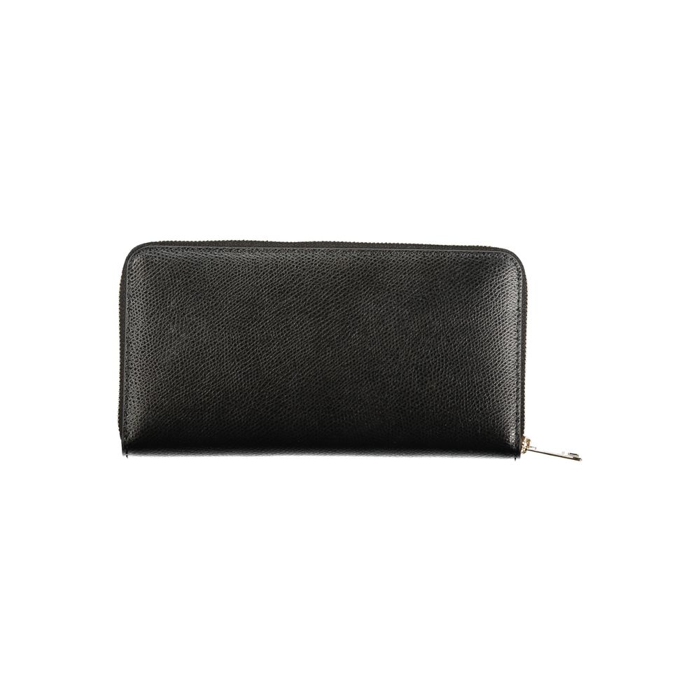 Furla Nero Leather Women Wallet - Camelia XL Zip Around