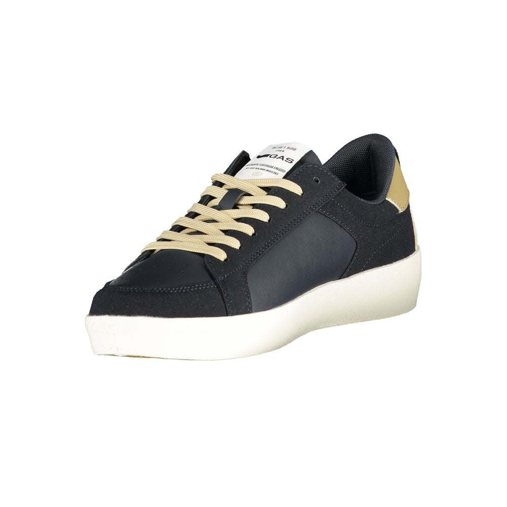 GAS NIKA LTH Blue Polyurethane Men Sneaker