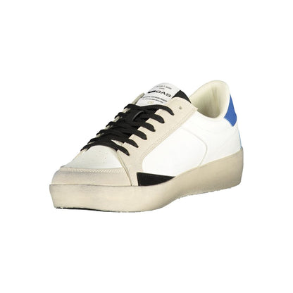 GAS NIKA2 MIX White Polyurethane Men Sneaker