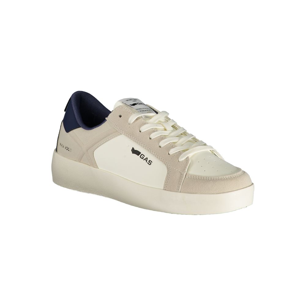 GAS Nika LTH White Polyurethane Men's Sneaker
