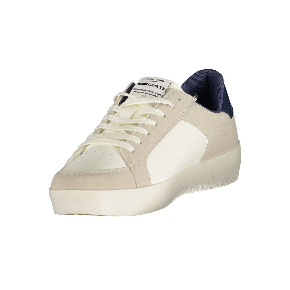 GAS Nika LTH White Polyurethane Men's Sneaker