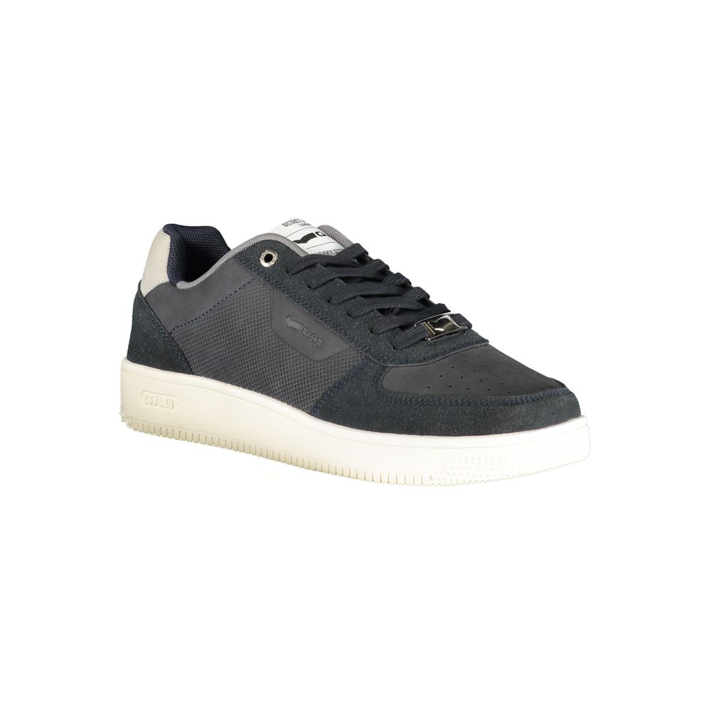 Gas Blu Polyurethane Men Sneaker - Kevin Mix