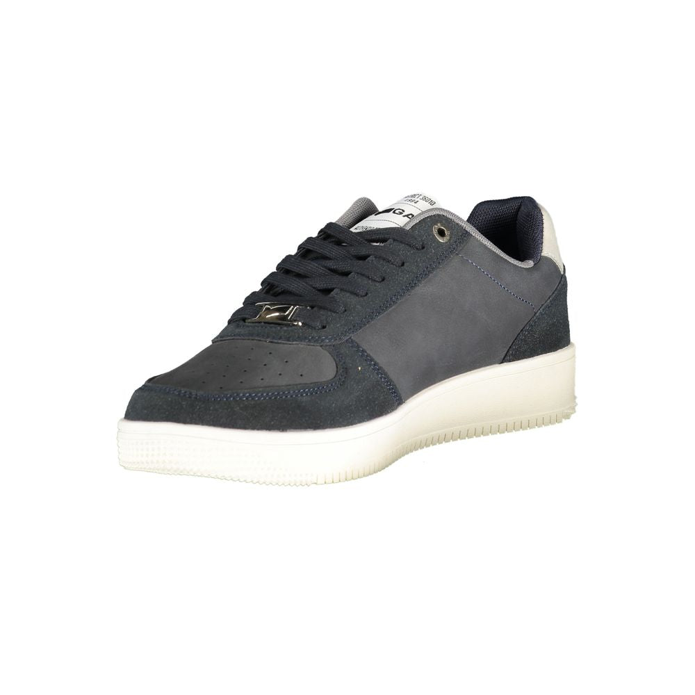 Gas Blu Polyurethane Men Sneaker - Kevin Mix