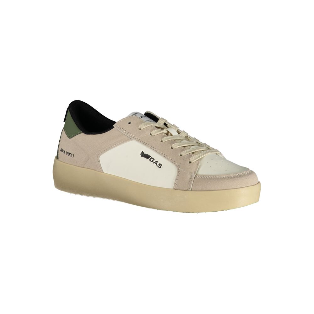 GAS Bianco Polyurethane Men Sneaker - SEDRIX MIX