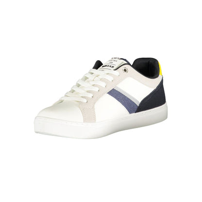 GAS White Polyurethane Men's Sneaker - Donald LTX