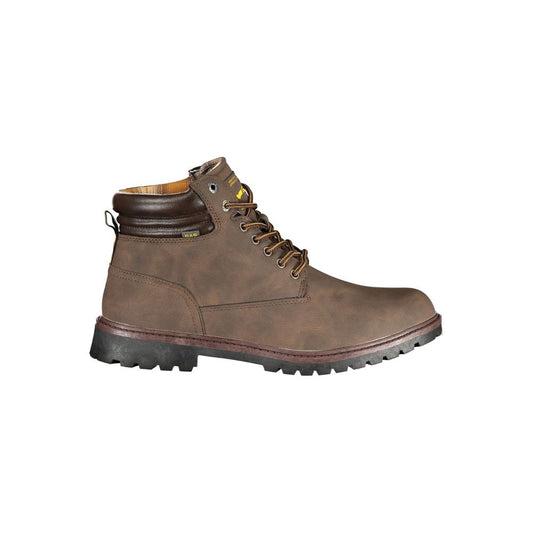 GAS Marrone Poliuretano Men's Sneaker Boot