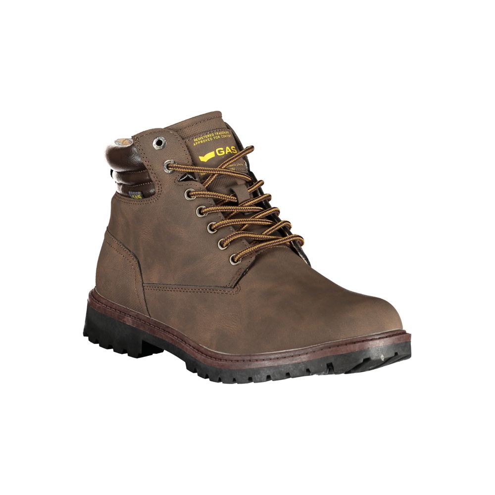 GAS Marrone Poliuretano Men's Sneaker Boot