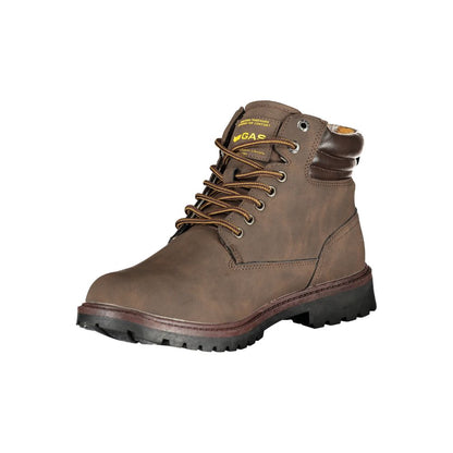 GAS Marrone Poliuretano Men's Sneaker Boot