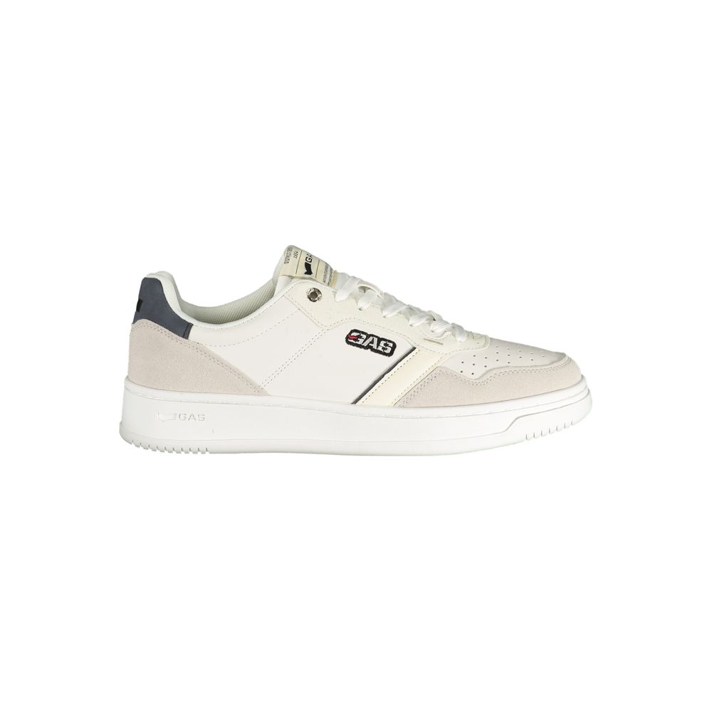 GAS Ken LTX White Polyester Men Sneaker