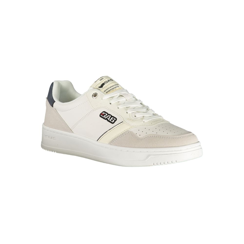 GAS Ken LTX White Polyester Men Sneaker