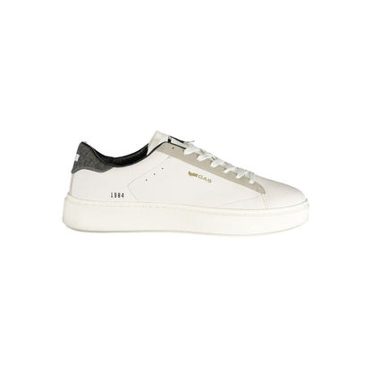 GAS Bianco Polyurethane Men Sneaker - LEONARD MIX