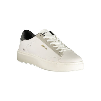 GAS Bianco Polyurethane Men Sneaker - LEONARD MIX