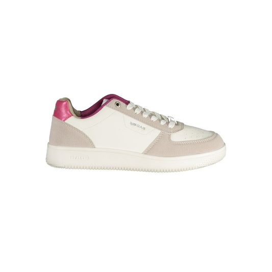 GAS Bianco Poliuretano Women Sneaker - KEWIN MIX