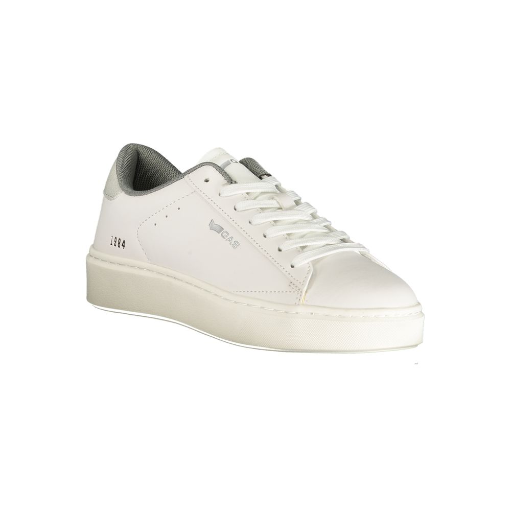 GAS Bianco Poliuretano Donna Sneaker
