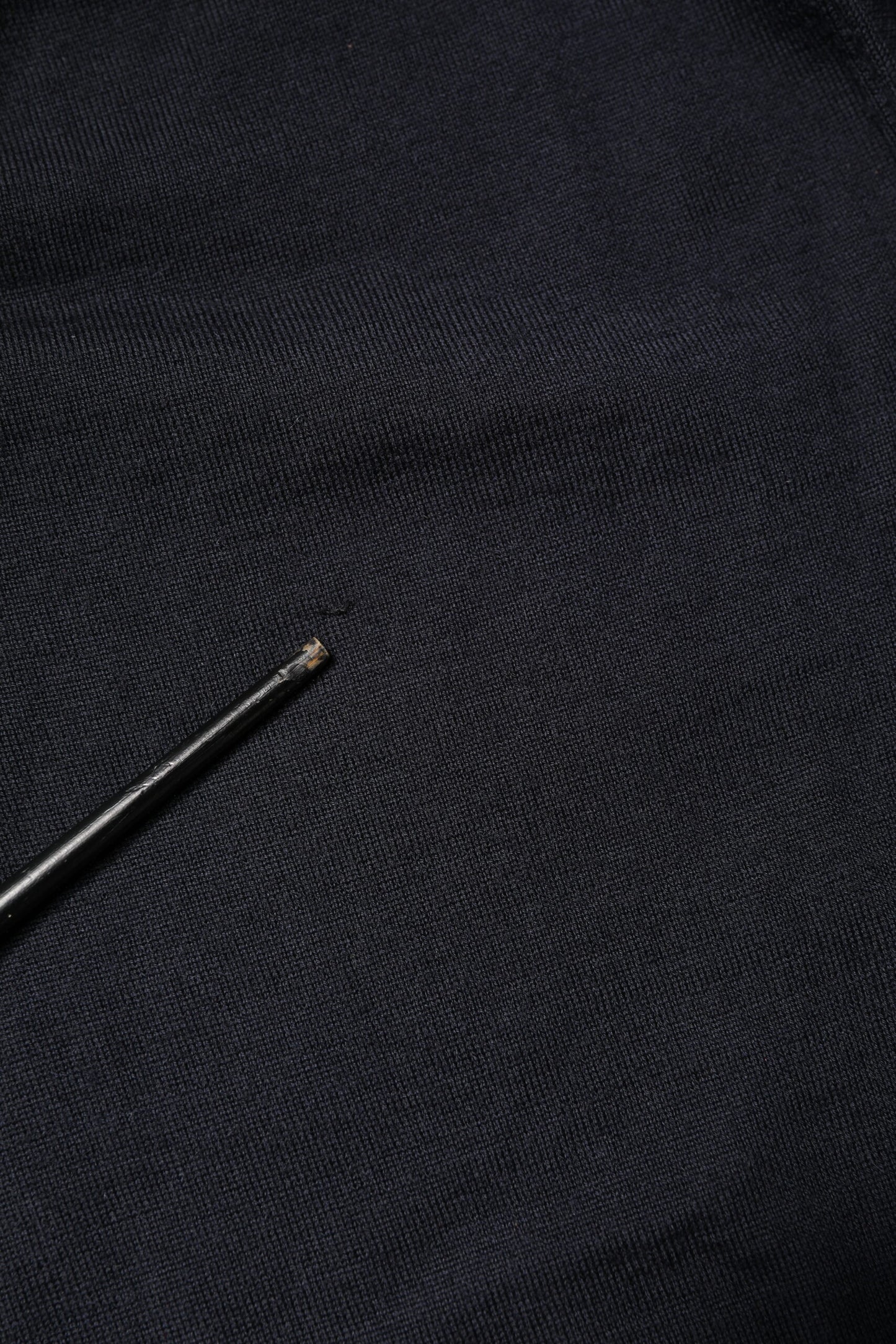 Dolce & Gabbana Black Cashmere V-Neck Men Pullover Sweater