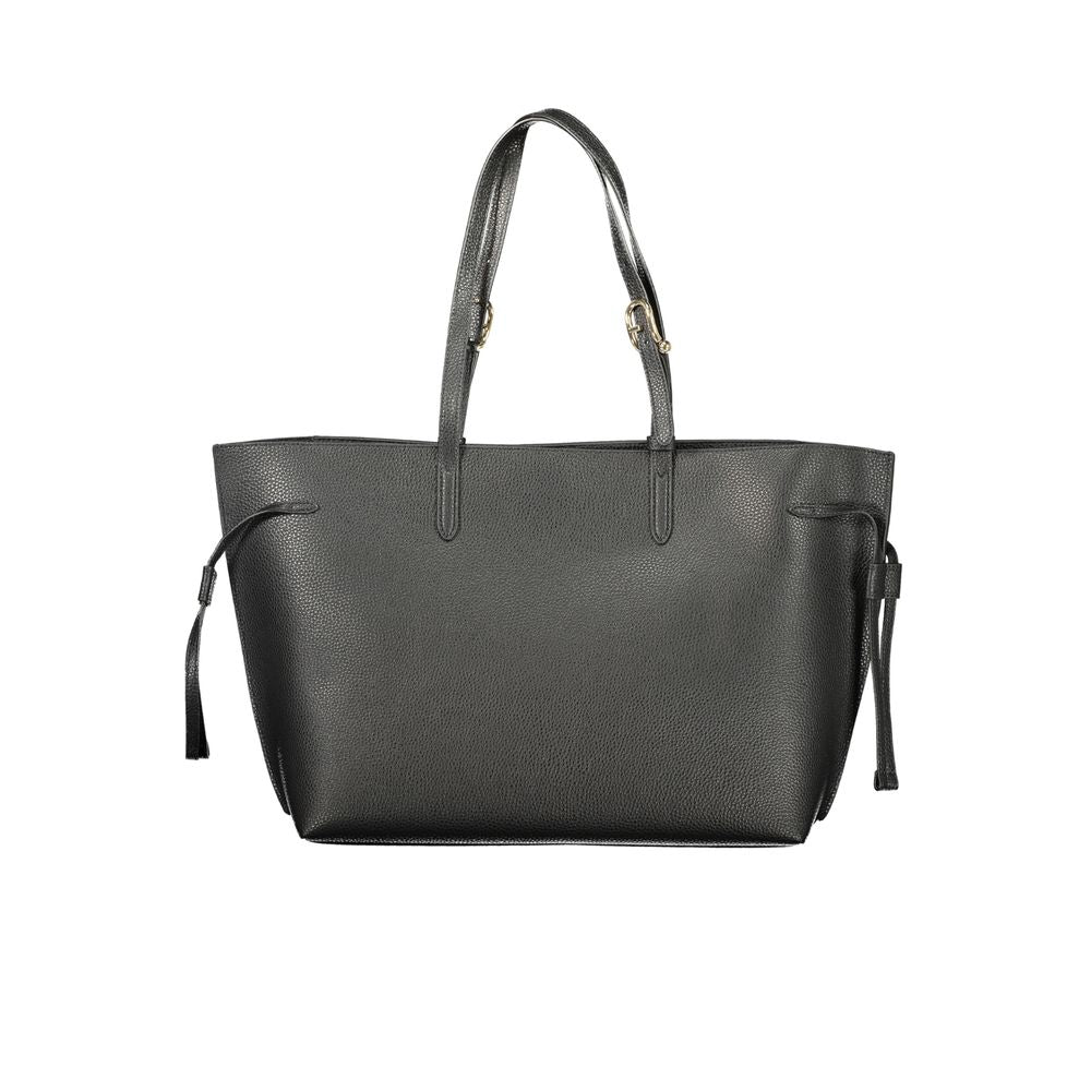 Furla Black Ava L Tote Bag - Timeless Italian Elegance