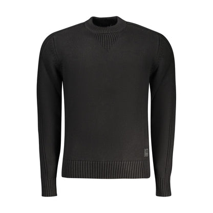 North Sails Black Cotton Crew Neck Sweater