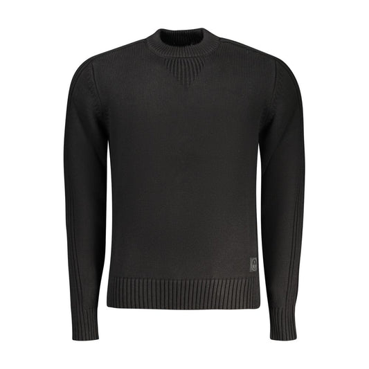 North Sails Black Cotton Crew Neck Sweater