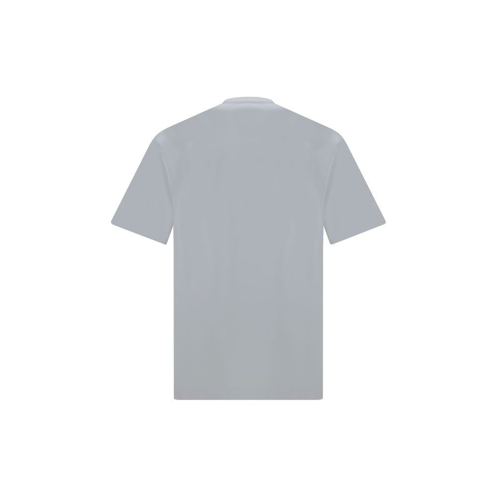 Fendi White Cotton T-Shirt - Iconic FF Logo Design