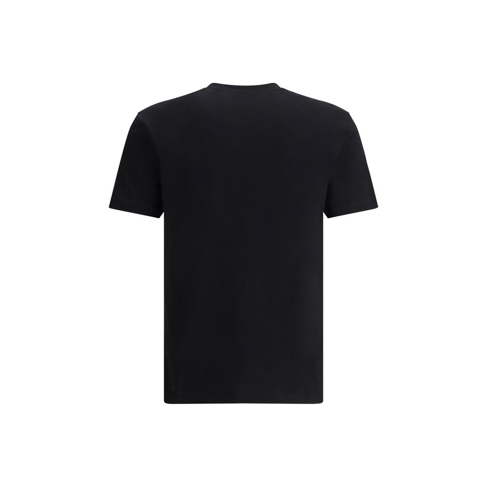 Versace Black Cotton T-Shirt - Iconic Style & Bold Statement