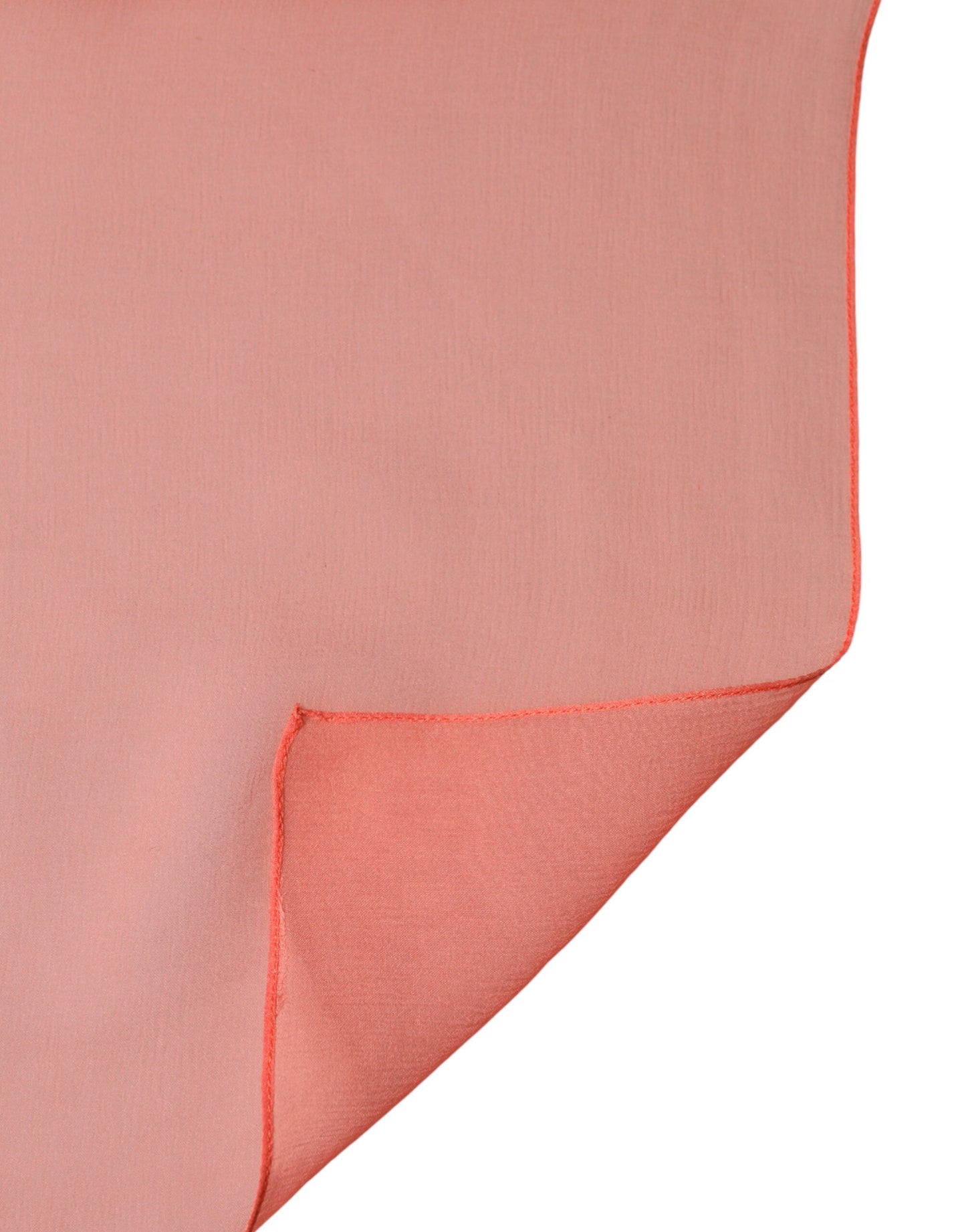 Dolce & Gabbana Orange Stole Silk Neck Wrap Shawl for Men