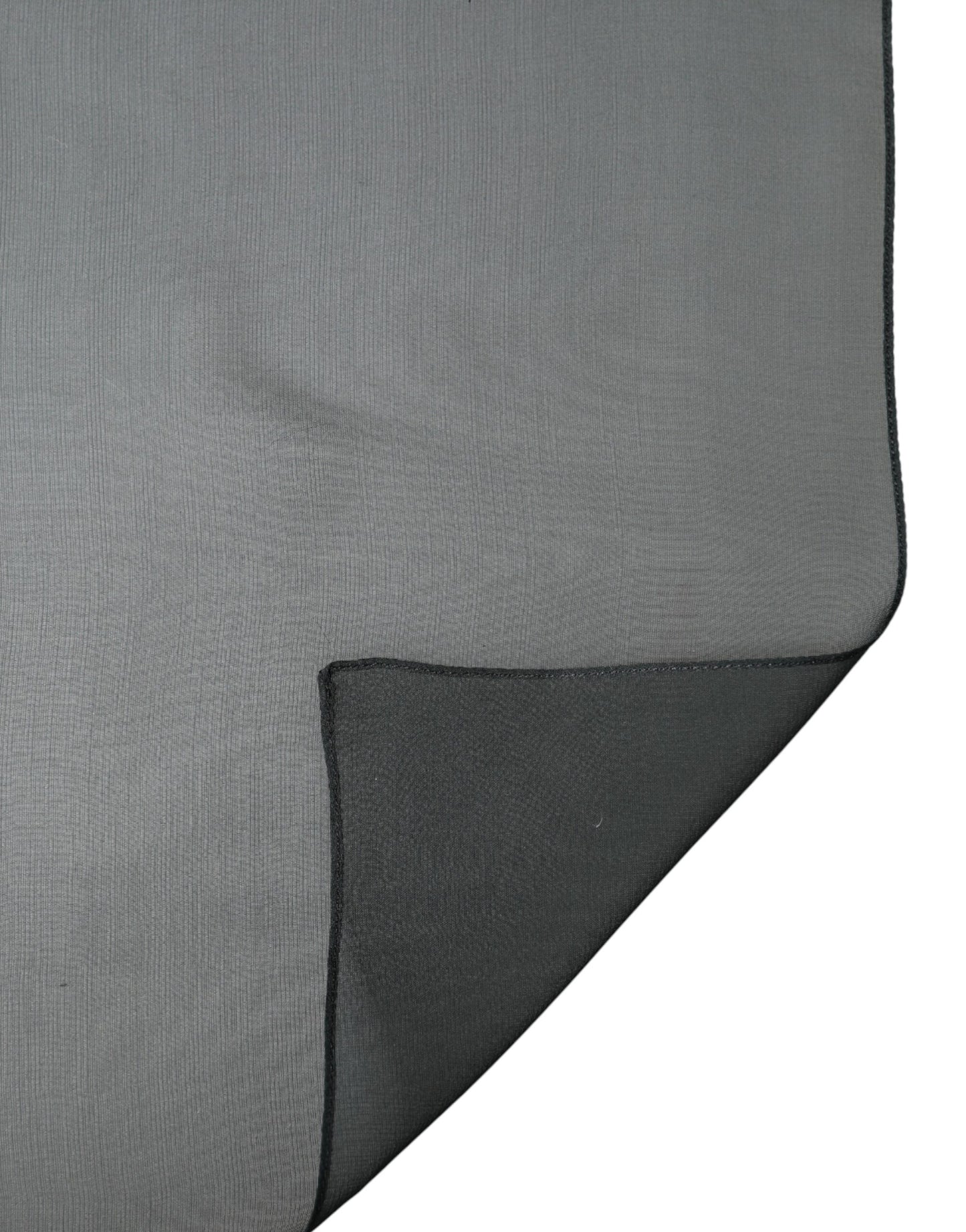 Dolce & Gabbana Dark Green Stole Silk Neck Wrap Shawl Scarf