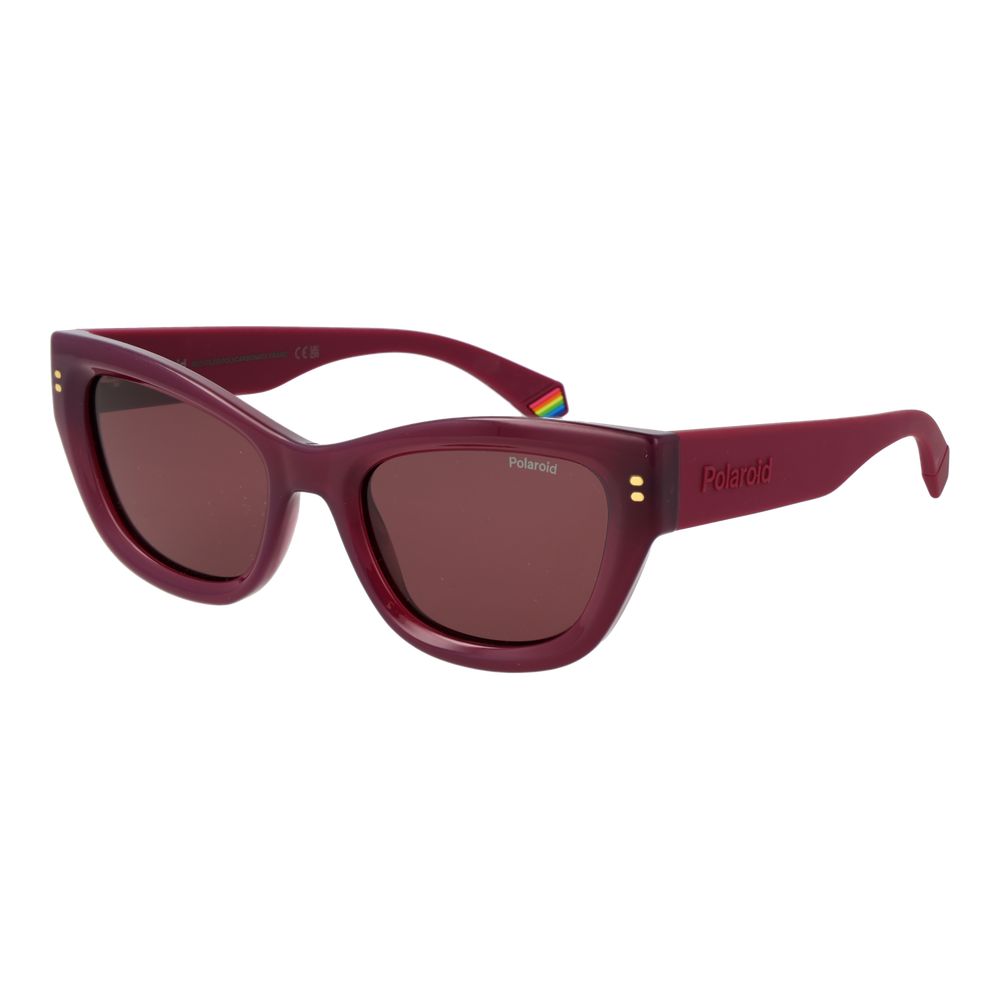 Polaroid Women’s Sunglasses – Purple Cat Eye Frame, Polarized Lenses