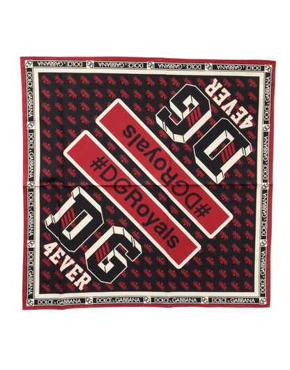 Dolce & Gabbana Multicolor #DGRoyals Square Foulard