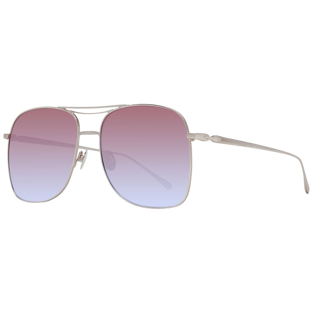 Scotch & Soda Women’s Sunglasses – Gold Stainless Steel, 57/16/140mm