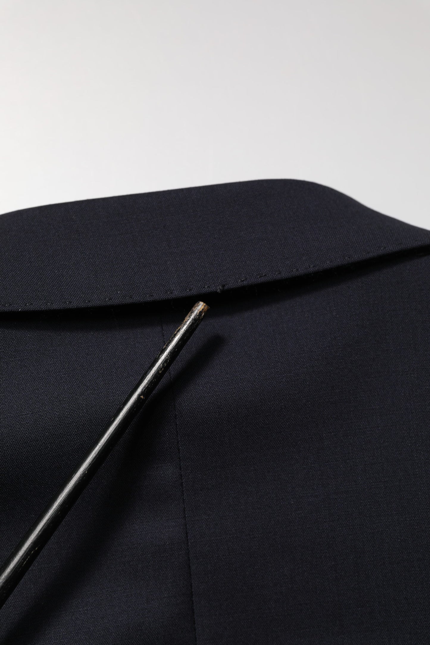 Dolce & Gabbana Blue Wool Double Breasted 2 Piece Men Suit