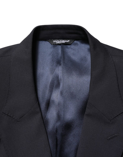 Dolce & Gabbana Blue MARTINI Double Breasted 2 Piece Suit